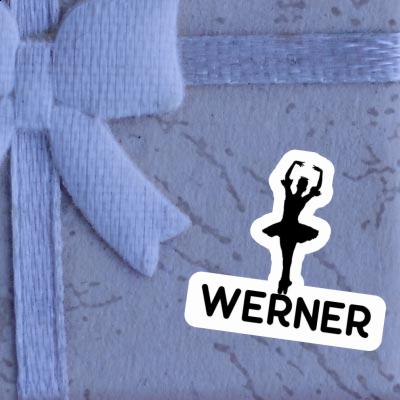 Sticker Werner Ballerina Gift package Image