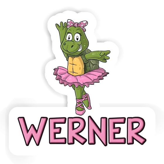 Sticker Schildkröte Werner Laptop Image