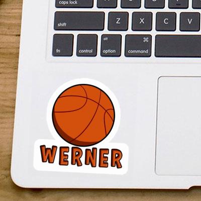 Autocollant Basket-ball Werner Laptop Image