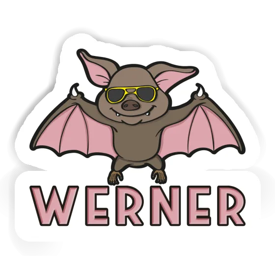 Chauve-souris Autocollant Werner Notebook Image