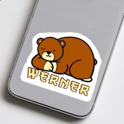 Sticker Bär Werner Laptop Image