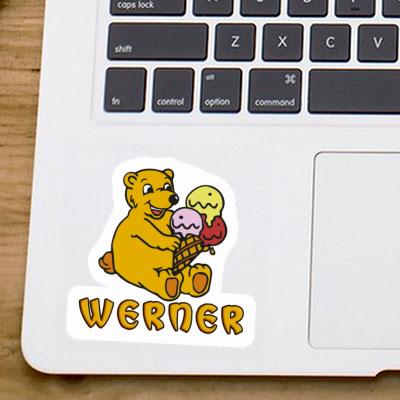 Sticker Ice Cream Bear Werner Gift package Image