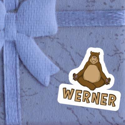 Sticker Bear Werner Notebook Image