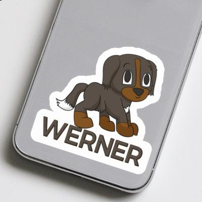 Werner Sticker Bernese Dog Notebook Image