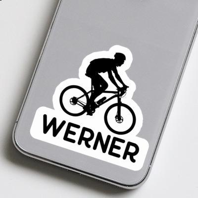 Biker Sticker Werner Notebook Image