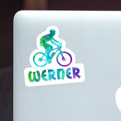 Sticker Biker Werner Image
