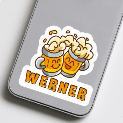 Autocollant Bière Werner Notebook Image
