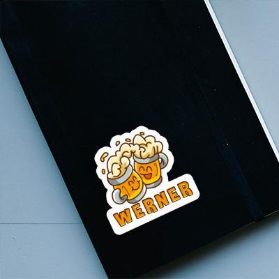 Sticker Beer Werner Notebook Image