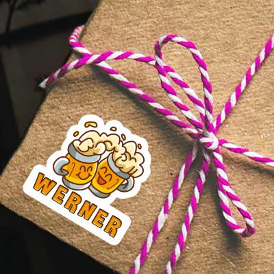 Sticker Beer Werner Gift package Image