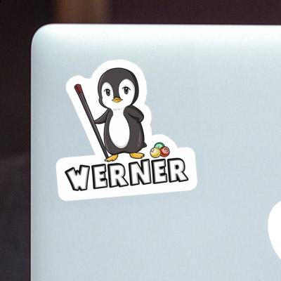 Werner Sticker Penguin Notebook Image