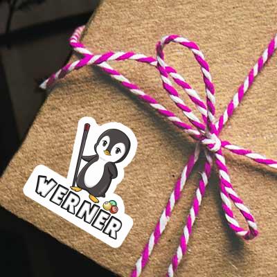 Werner Autocollant Pingouin Gift package Image