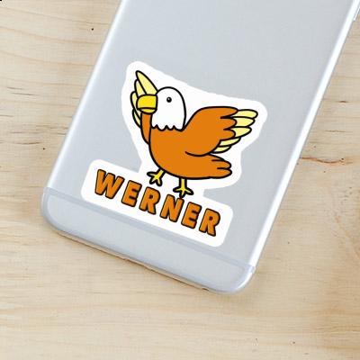 Sticker Bird Werner Notebook Image