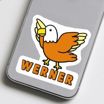 Werner Aufkleber Vogel Image