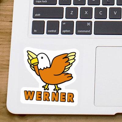 Werner Aufkleber Vogel Laptop Image