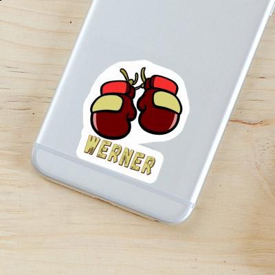 Sticker Werner Boxing Glove Gift package Image