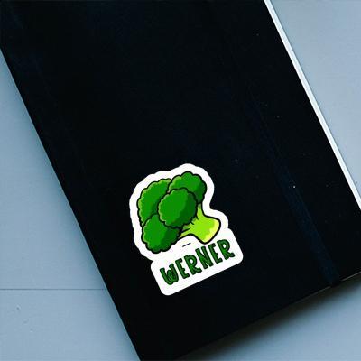 Sticker Werner Broccoli Laptop Image