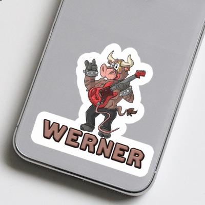 Werner Autocollant Guitariste Gift package Image