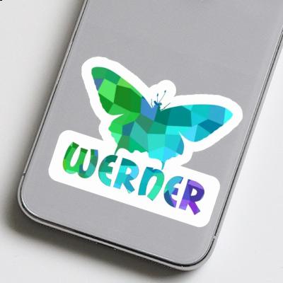 Sticker Butterfly Werner Image