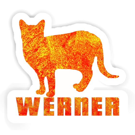 Katze Aufkleber Werner Gift package Image