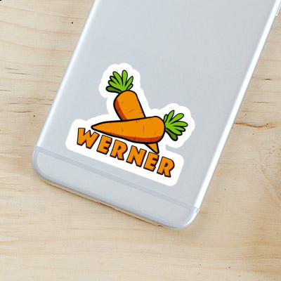 Werner Sticker Karotte Image
