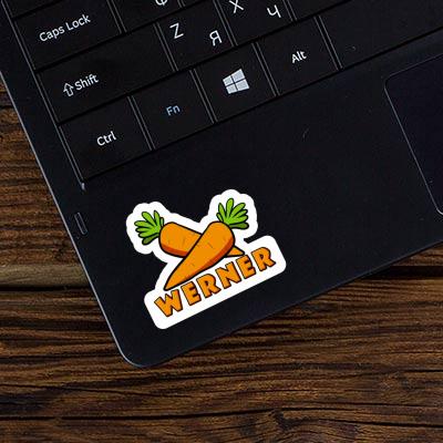 Carrot Sticker Werner Laptop Image