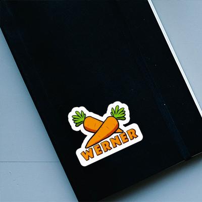 Carrot Sticker Werner Notebook Image