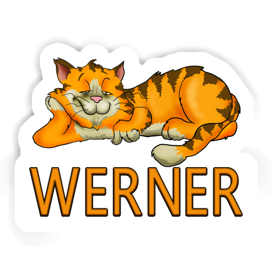 Werner Autocollant Chat Gift package Image