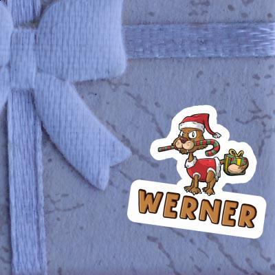 Autocollant Werner Chat Notebook Image