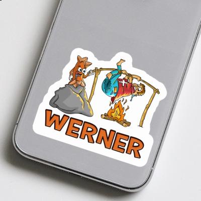Werner Aufkleber Cervelat Laptop Image
