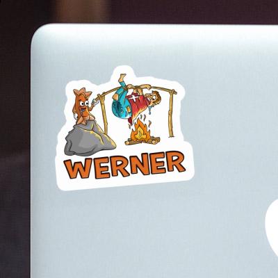 Sticker Werner Cervelat Notebook Image