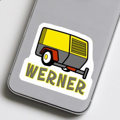Aufkleber Kompressor Werner Gift package Image