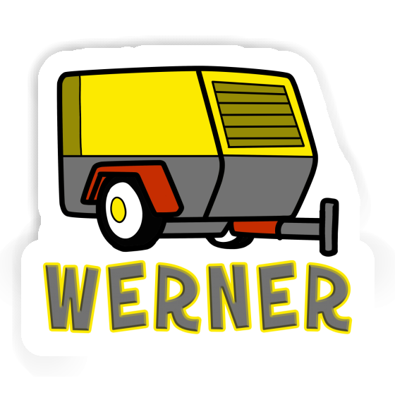 Aufkleber Kompressor Werner Gift package Image
