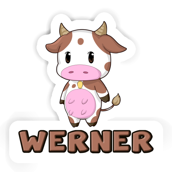 Vache Autocollant Werner Notebook Image