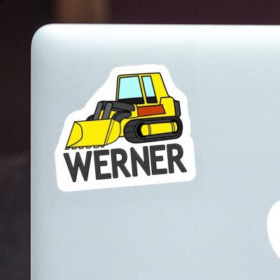 Raupenlader Sticker Werner Laptop Image