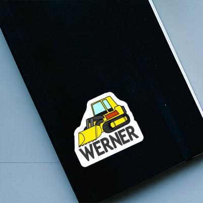 Crawler Loader Sticker Werner Notebook Image