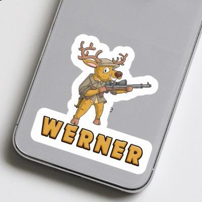 Sticker Werner Deer Laptop Image