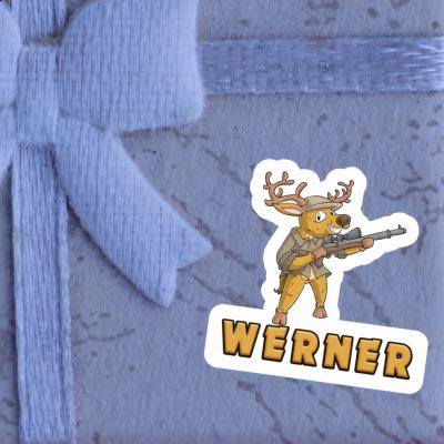 Werner Autocollant Cerf Notebook Image