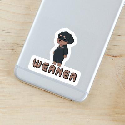 Rottweiler Sticker Werner Gift package Image