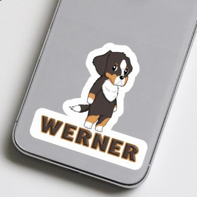 Bernese Mountain Dog Sticker Werner Notebook Image
