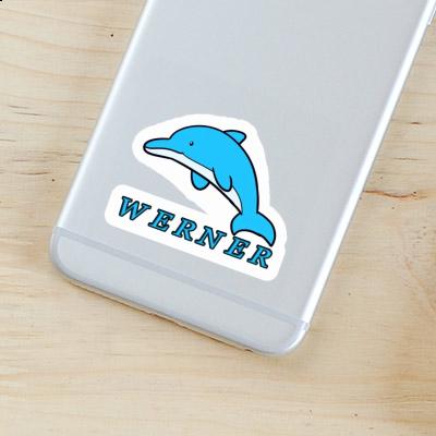Sticker Dolphin Werner Gift package Image