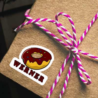 Autocollant Werner Donut Gift package Image