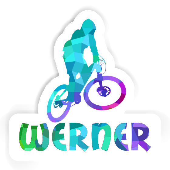 Sticker Werner Downhiller Gift package Image