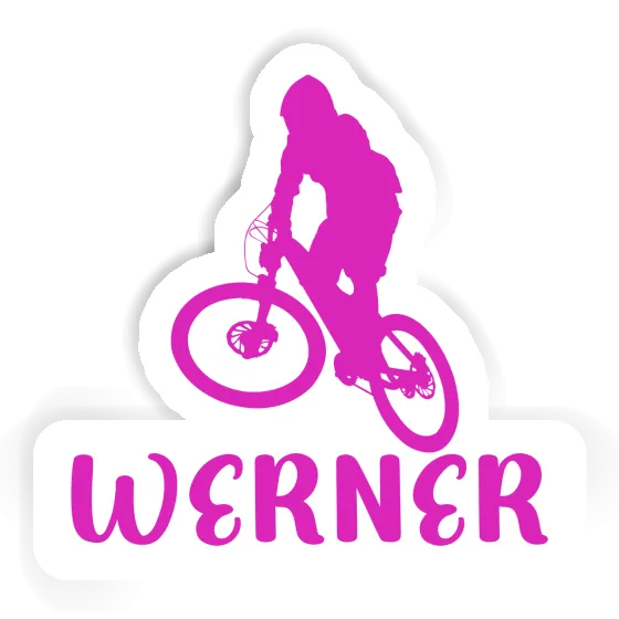 Sticker Downhiller Werner Image