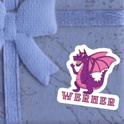 Sticker Mother Dragon Werner Gift package Image