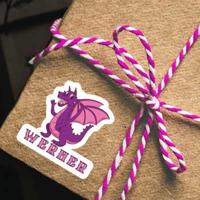 Autocollant Werner Dragon Gift package Image