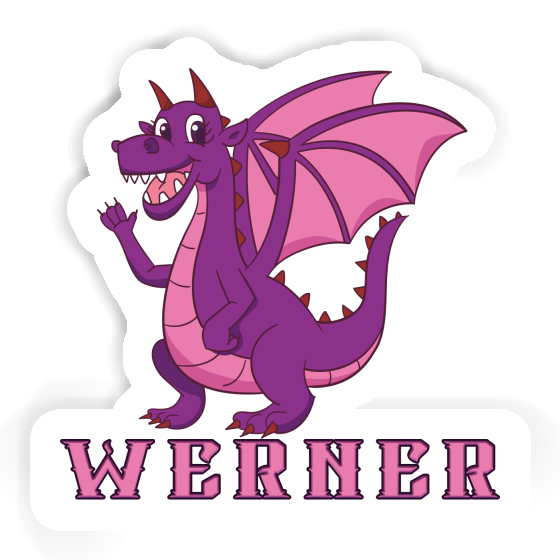 Sticker Mother Dragon Werner Laptop Image