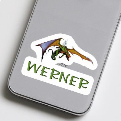 Sticker Werner Dragon Gift package Image