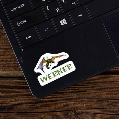 Sticker Werner Dragon Laptop Image