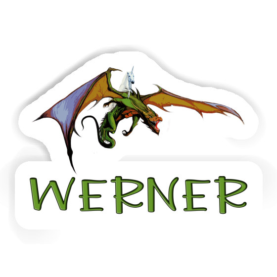 Autocollant Werner Dragon Image