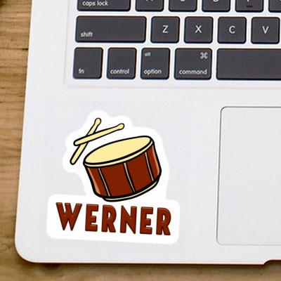 Trommel Sticker Werner Notebook Image